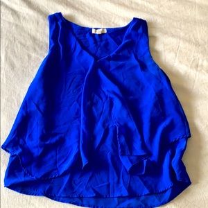 Sleeveless blouse